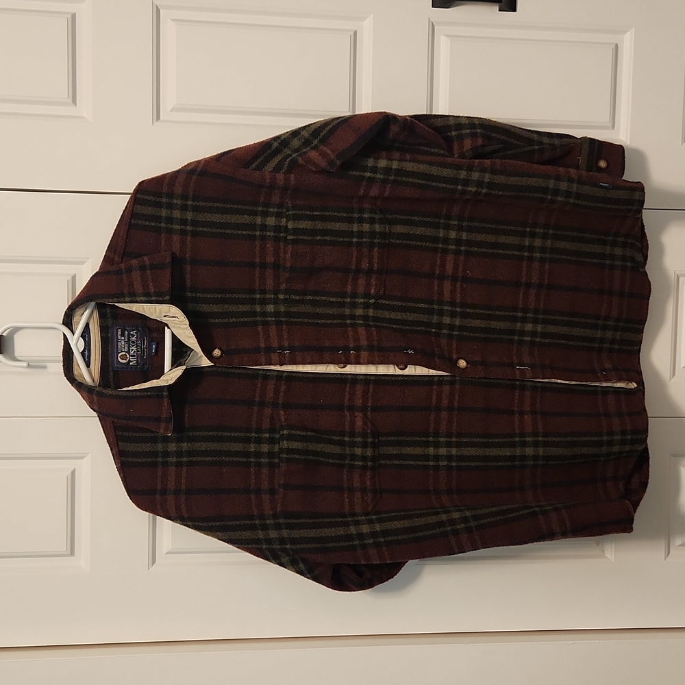 Muskoka lakes mens flannel